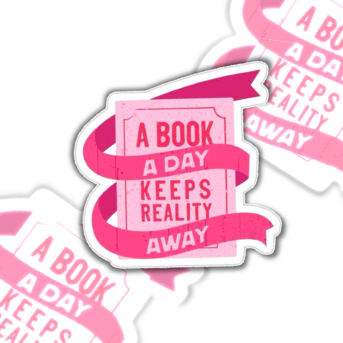 A book a day keeps reality away